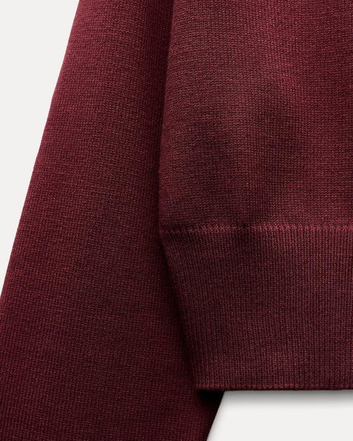 CELINE | KORTAD STRICKAD TRÖJA