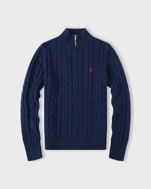 RL | KNIT KVARTS ZIP