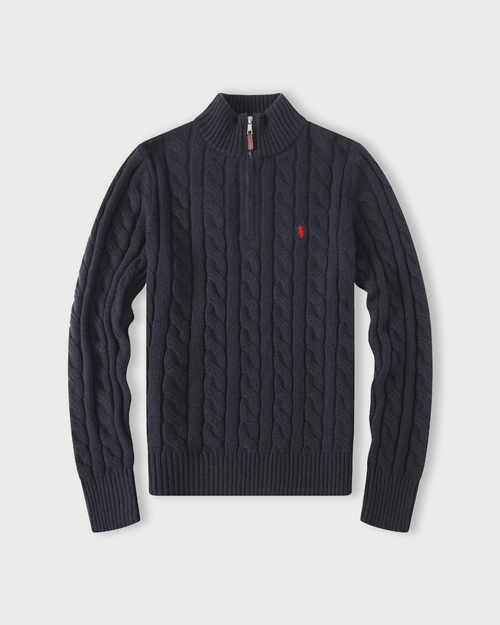 RL | KNIT KVARTS ZIP
